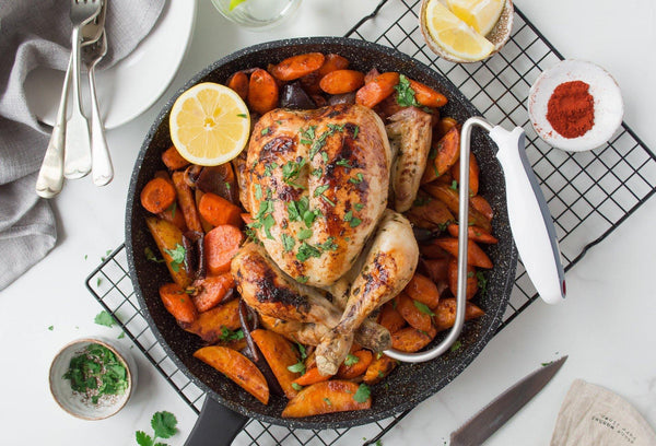 Easy Peasy One Pan Roast Chicken Zyliss UK