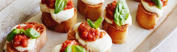 Bruschetta with Tomato and Mozzarella Zyliss UK