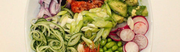 Honey & Sesame Salmon Poke Bowl Zyliss UK