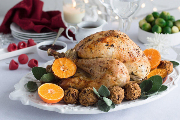 Sage & Clementines Roast Turkey with Sage & Onions Stuffing Zyliss UK