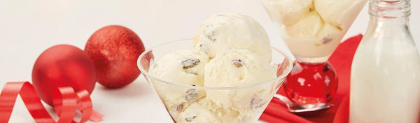 White Chocolate Christmas Pudding Ice Cream Zyliss UK