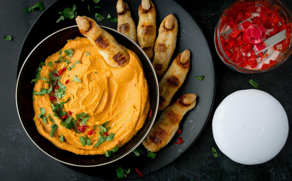 Spooky & spicy Halloween Butternut Squash Dip Zyliss UK