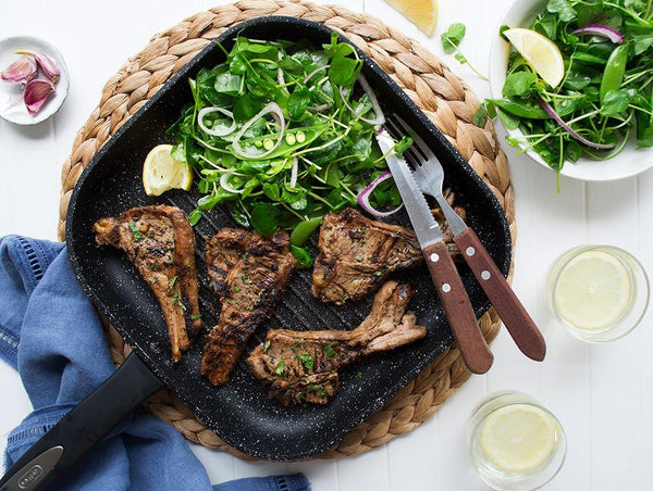 Garlic & Herbs Marinated Lamb Chops Zyliss UK