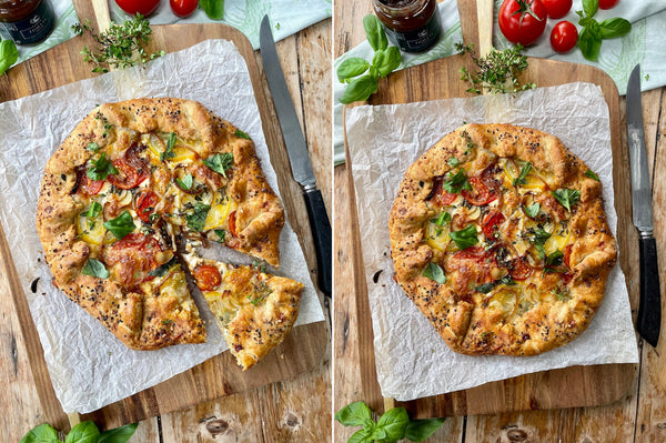 Vegetarian Tomato & Mozzarella Galette Zyliss UK