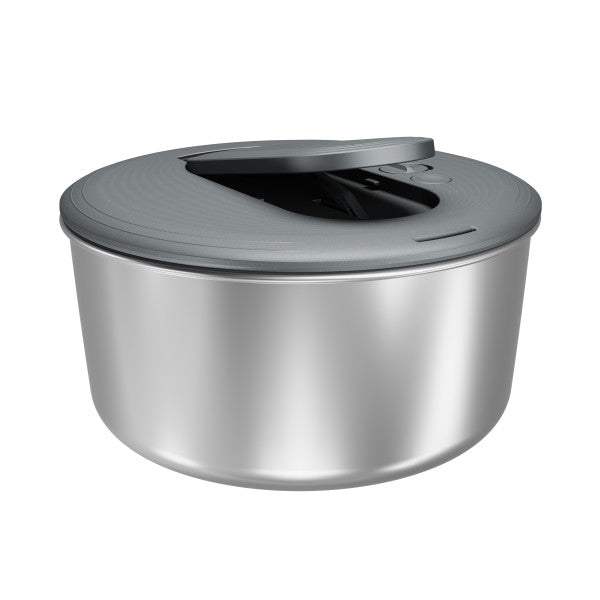 Swift Dry Salad Spinner Stainless Steel L