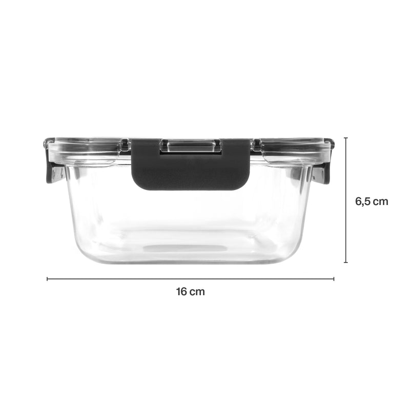 1.05L­ glass container